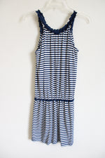 Max Studio Blue Striped Dress | XS