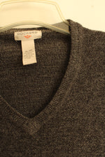 Dockers Dark Gray Dockers V-neck LS Sweater | XL
