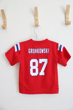 NFL #87 Gronkowski Red Jersey | 4T
