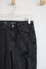 Wild Fable Super High Rise Tapered Black Jeans | 2