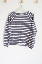 Disney Cruise Line Blue Striped Anchor Shirt | Youth XL (16)