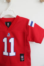 NFL #11 Edelman Red Jersey | 18 MO
