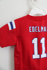 NFL #11 Edelman Red Jersey | 18 MO