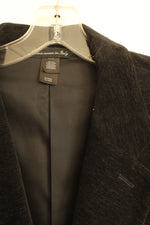 Claiborne Black Velvet Suit Jacket | 44L