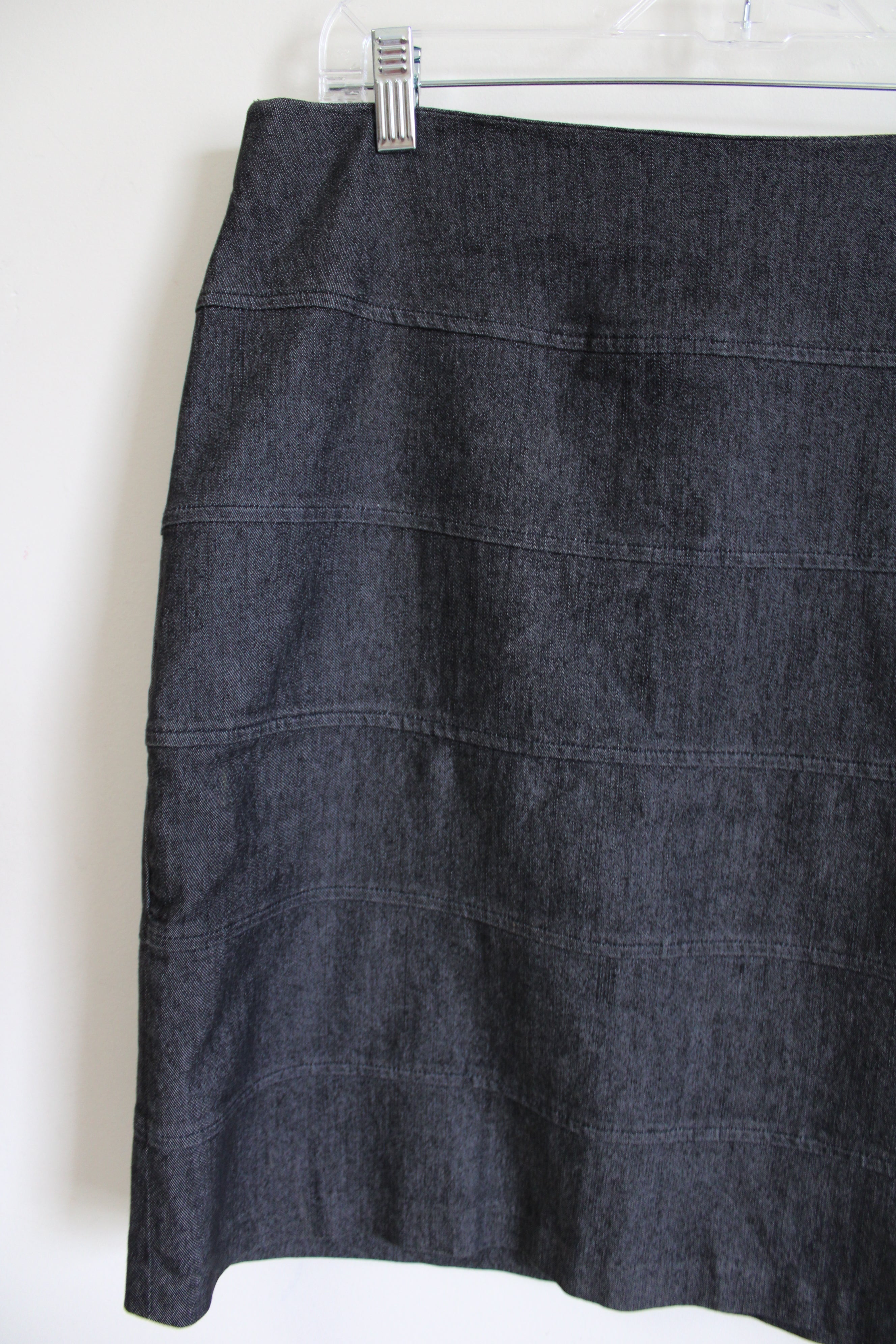 Sando Gray Denim Skirt | 10
