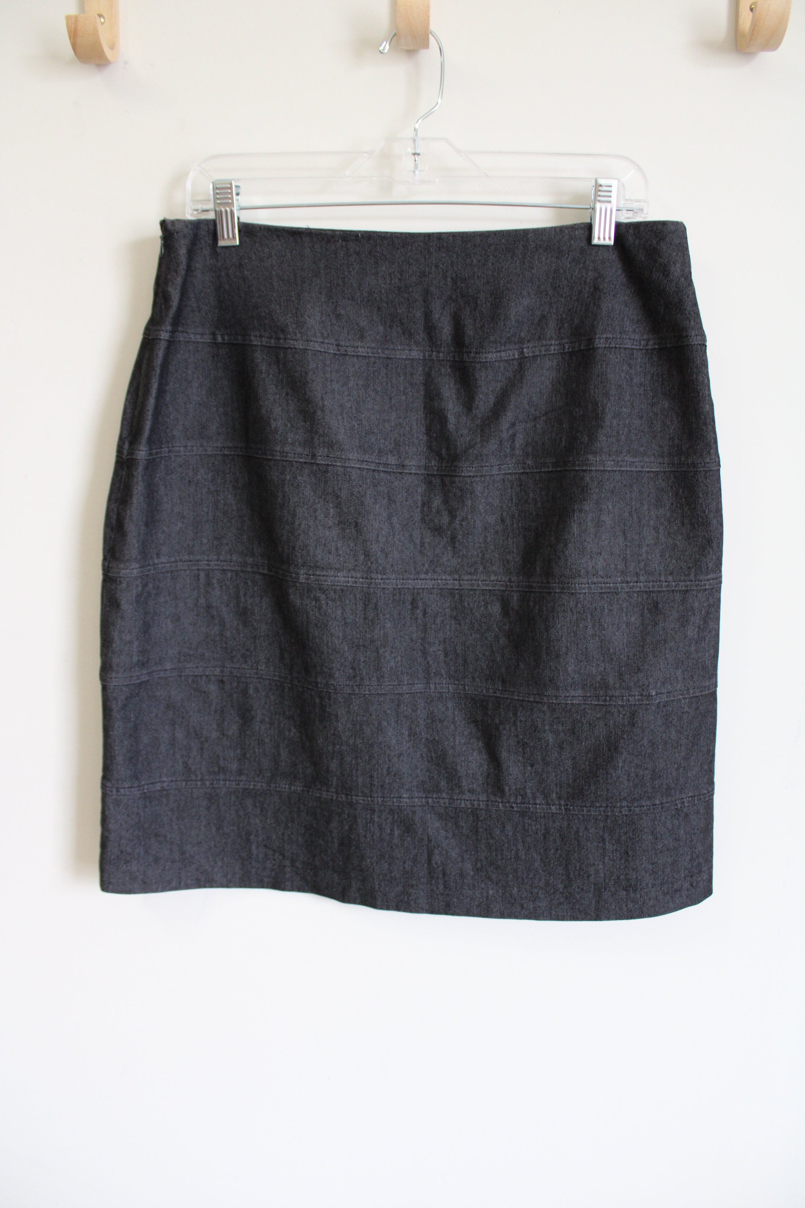 Sando Gray Denim Skirt | 10
