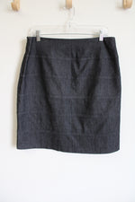 Sando Gray Denim Skirt | 10
