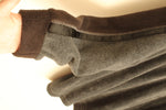 920 East Gray and Black Soft Quarter Zip Fleece Pullover  | L