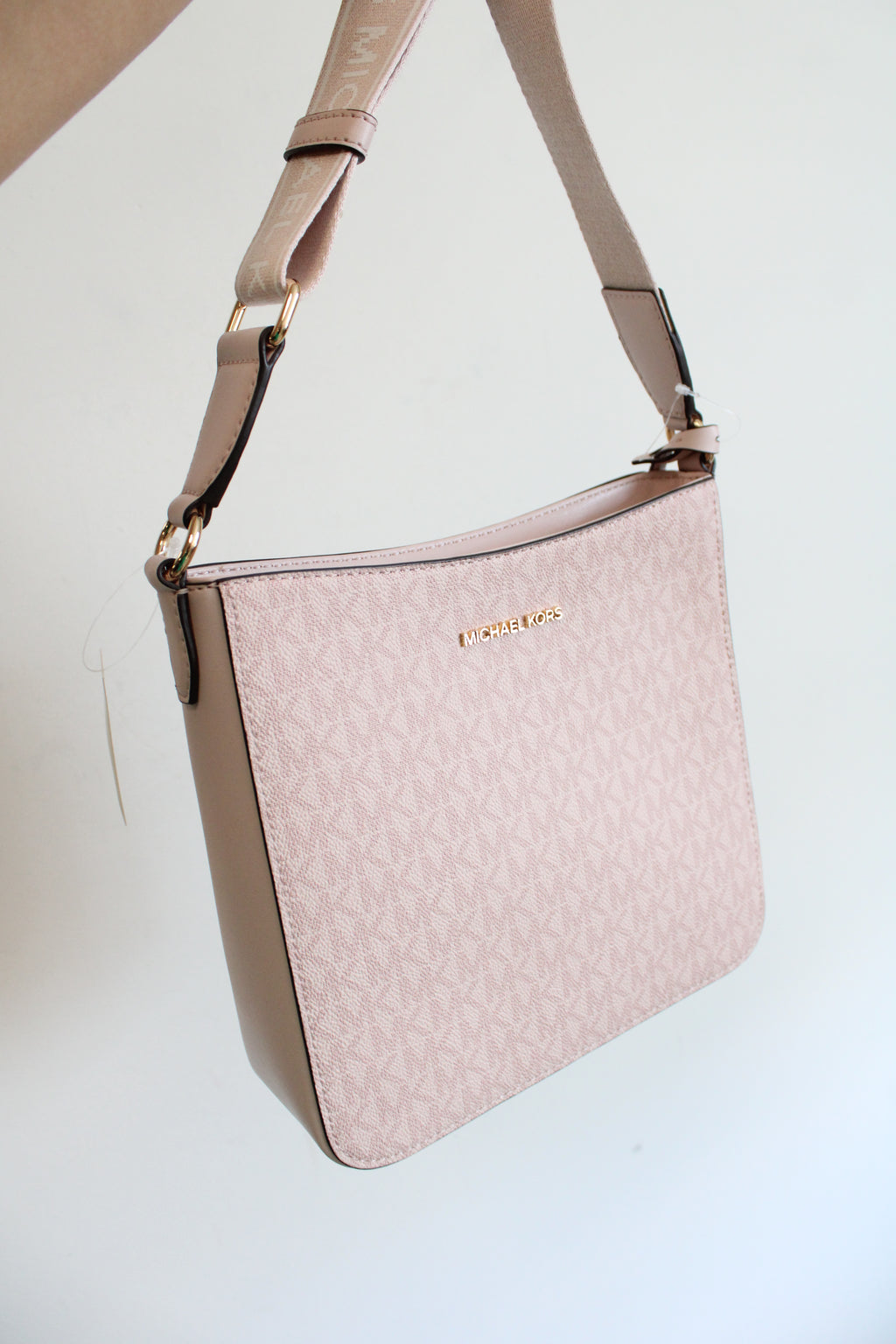 NEW Michael Kors Jet Set Travel Powder Blush Small Crossbody Bag