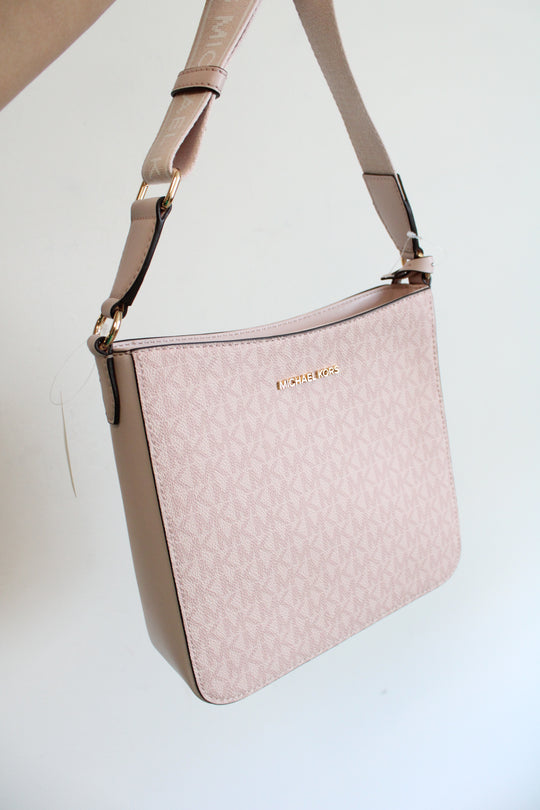 NEW Michael Kors Jet Set Travel Powder Blush Small Crossbody Bag