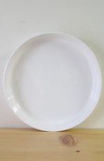 Corning Ware White Ribbed Dish | 9 1/2"