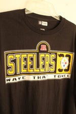 NFL Team Apparel Steelers LS Cotton T-shirt | L