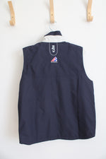 NEW Gill Pacific Sail & Power Boatshow Navy Fishing Vest | S