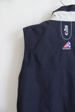 NEW Gill Pacific Sail & Power Boatshow Navy Fishing Vest | S