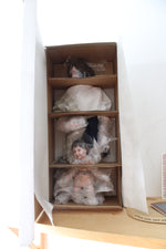 Ashton-Drake Galleries Porcelain Footprints Dolls with Base