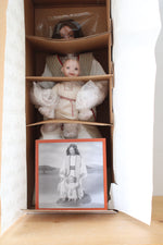 Ashton-Drake Galleries Porcelain "He Shows The Way" Dolls with Base