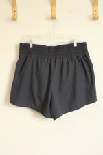 Old Navy Gray Extra High-rise Quick Dry Shorts | L