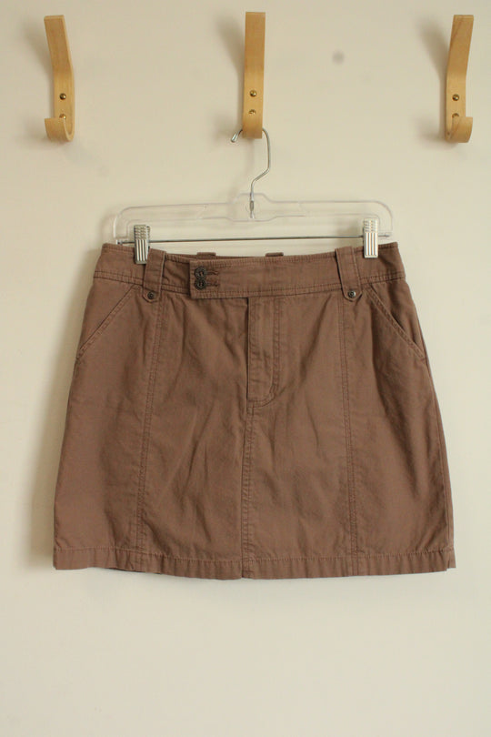 Sonoma Light Brown Cotton Skort | 8