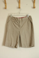 Christopher & Banks Tan Bermuda Shorts | 10