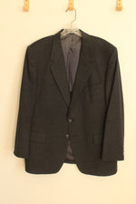 Arnie Navy blue Wool Blend Suit Jacket | 44S