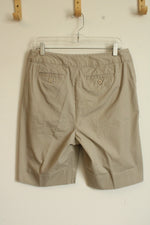 Christopher & Banks Tan Bermuda Shorts | 10