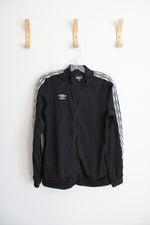 Umbro Black & Gray Jacket | Youth XL (16/18)