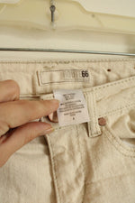 Route 66 Cream Floral Side Detailed Denim Shorts | 4