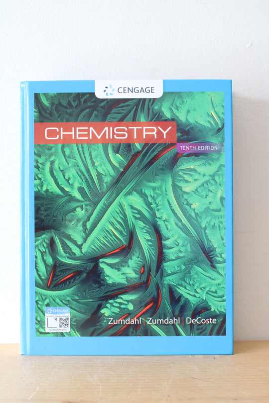 Cengage Chemistry 10th Edition by Zumdahl, Zumdahl and DeCoste