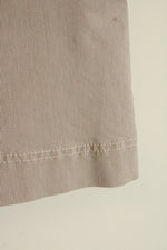 Ann Taylor Loft Tan and White Pinstripe Skirt | 0P