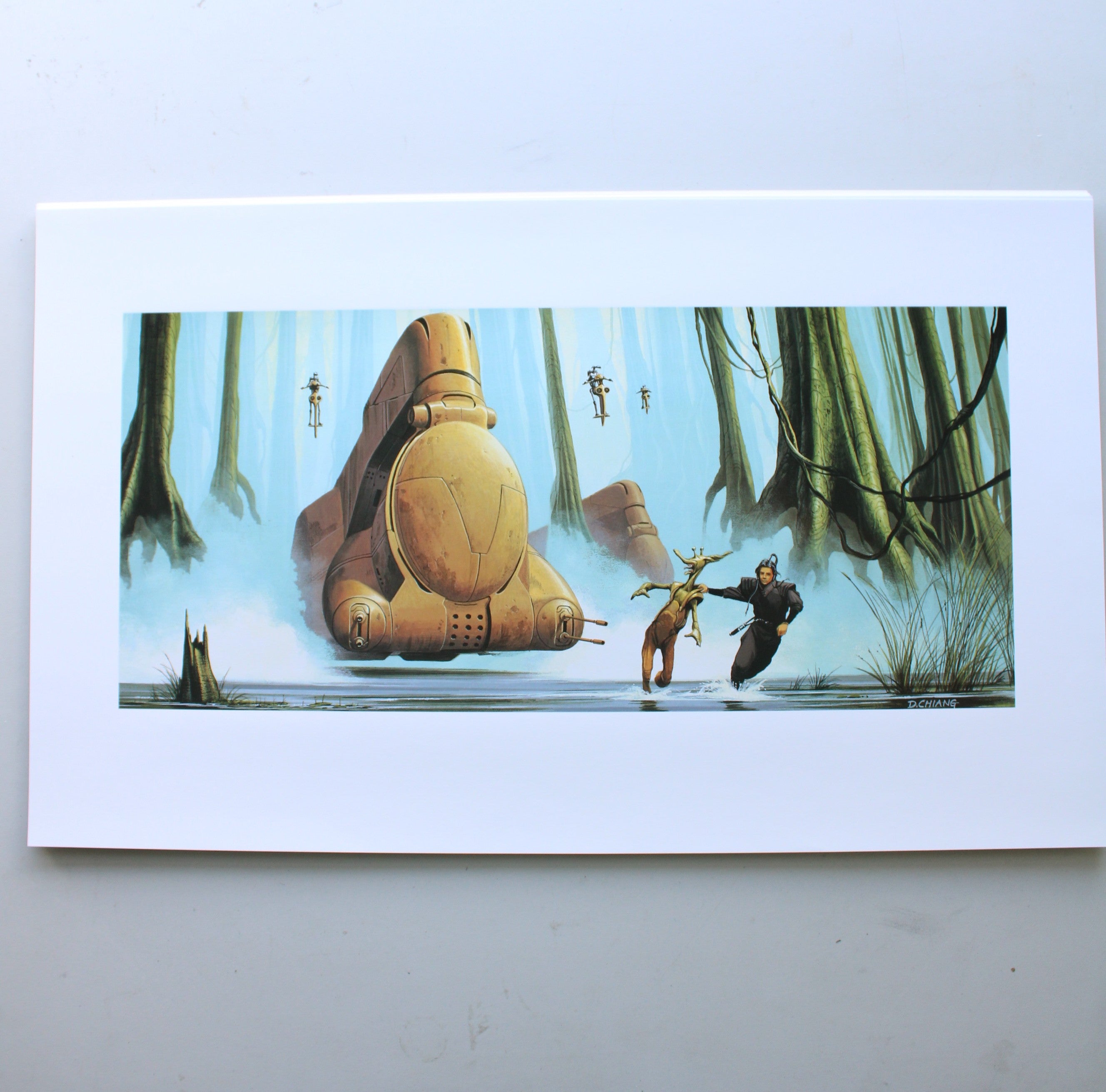 Doug Chiang Star Wars Episode I: The Phantom Menace Lithographic Reproductions | Set Of 20