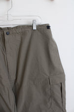 Green Zip Off Leg Hiking Pants | XL