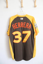 Vintage Majestic Cool Base Chicago Cubs #37 Herrera Jersey | 48