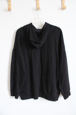 Buffalo David Bitton Black Hoodie | XL