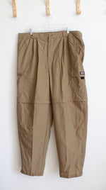 NEW Guide Gear Tan Zip Off Legs Hiking Pants | 2XL