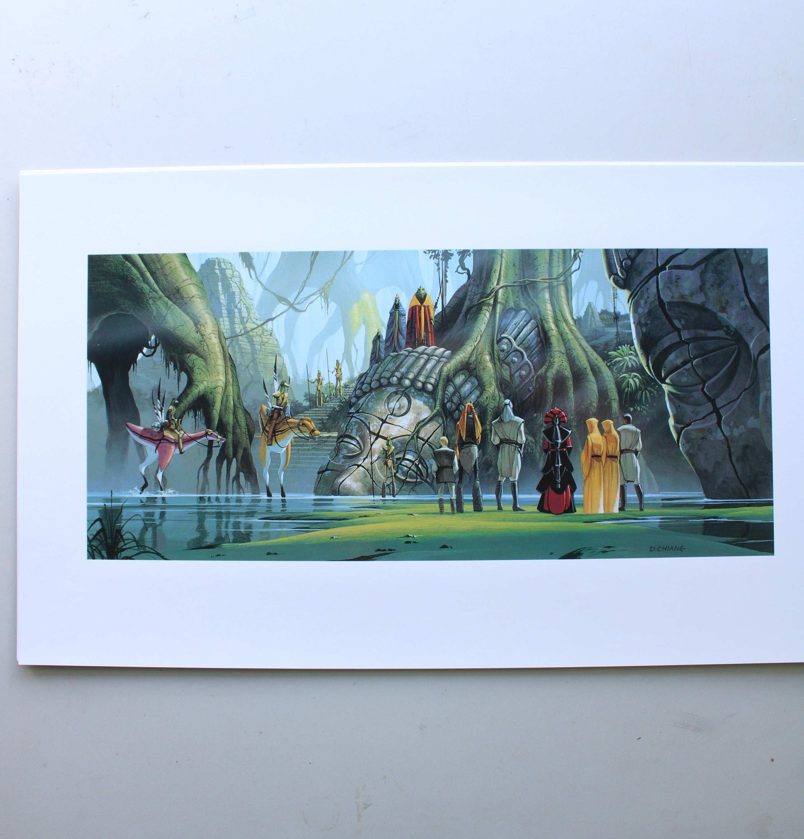 Doug Chiang Star Wars Episode I: The Phantom Menace Lithographic Reproductions | Set Of 20