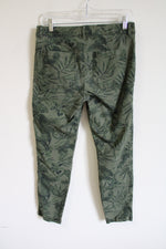 Old Navy Pixie Green Tropical Pant | 4
