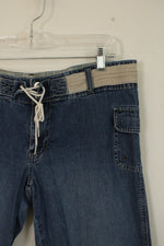 Old Navy Ultra Low waist Cargo Pocket Capris | 12