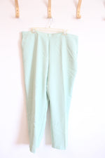 NEW Alfred Dunner Pistachio Green Trousers | M 20