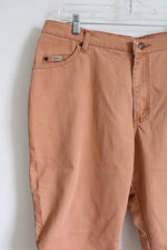 Lee Orange Denim Long Shorts | 18