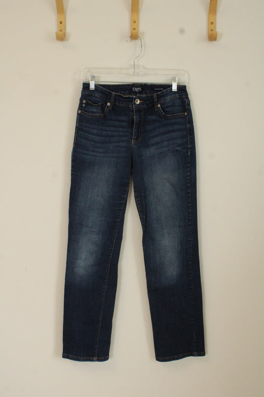 Chaps Mid-rise Straight Leg Jeans size 8