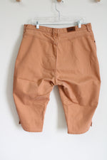 Lee Orange Denim Long Shorts | 18