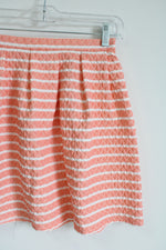 Naf Naf Pairs Pink White Skirt | 34