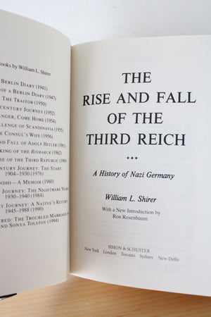 The Rise & Fall Of The Third Reich: A History Of Nazi Germany 15th Anniversary Edition