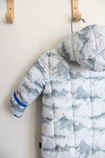 NEW Spyder White & Gray Skiing Fleece Lined Snow Suit | 9-12 MO