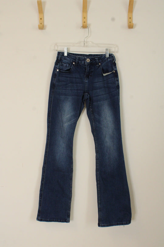 Cowgirl Tough Co. Dark Wash Bootcut Jeans | 25