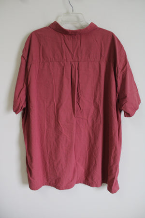 Croft & Barrow Pink Button Down Shirt | 4XB