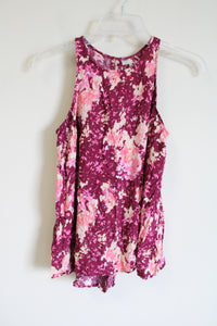 Old Navy Pink Floral Tank | S