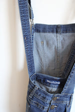 Wallflower Blue Denim Stretch Bib Overalls | L