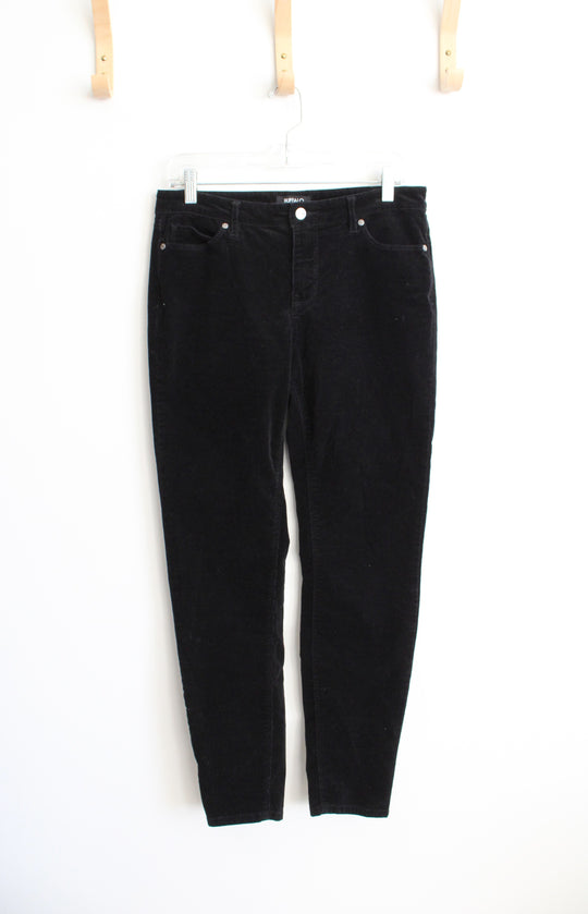 Buffalo David Bitton Icon Black Mid Rise Skinny Corduroy Pants | 10/30