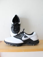 Nike Golf Heritage Black & White Golf Shoes | 8W